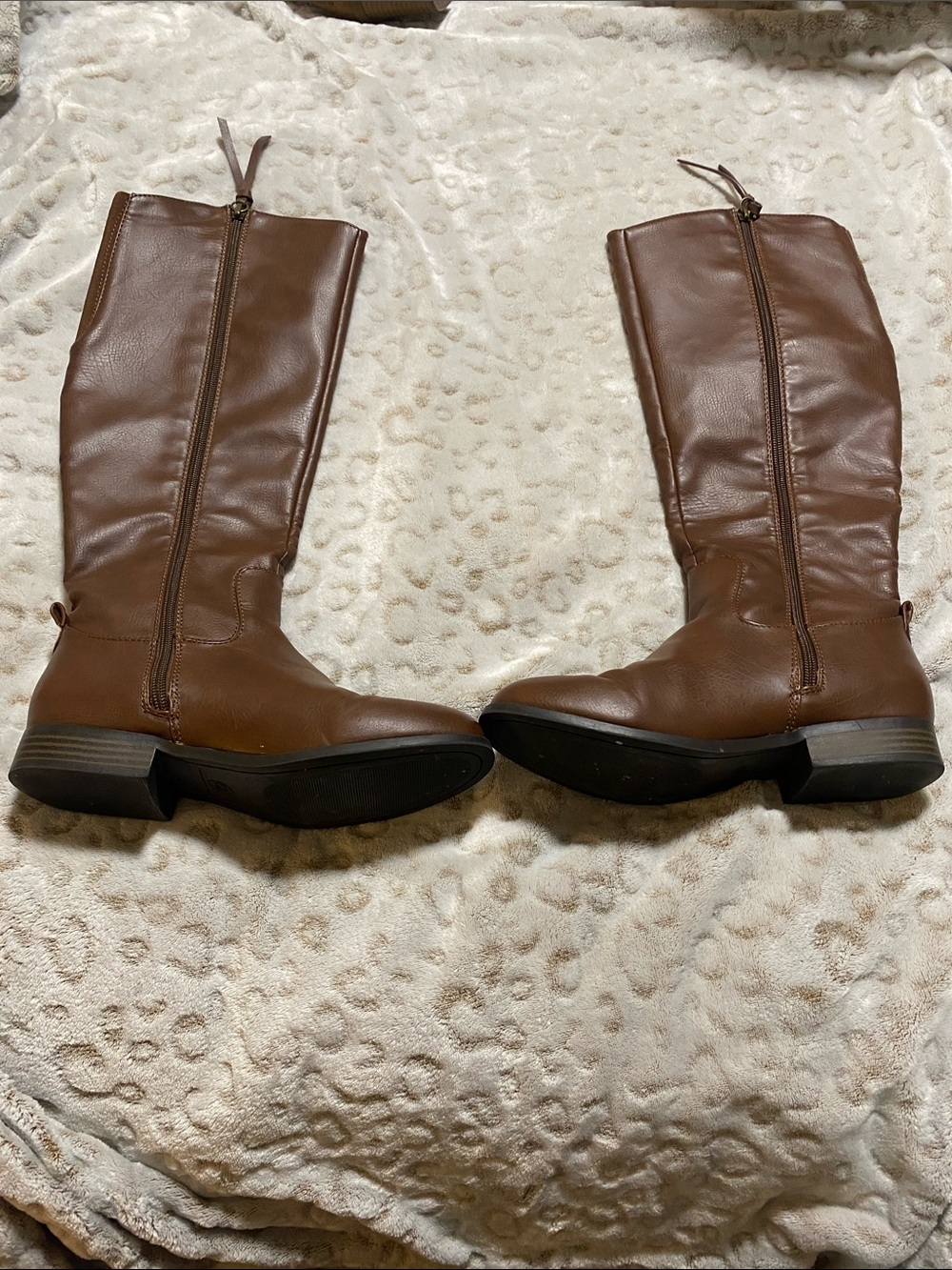 Target Brown Tall Zip Riding Boots